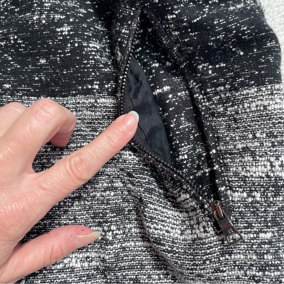 BCBG MaxAzria Shorts Womens sz m black/white - Picture 5 of 9